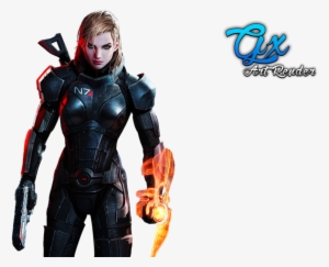 Mass Effect 3 Shepard Png - Mass Effect Female Shepard Armor