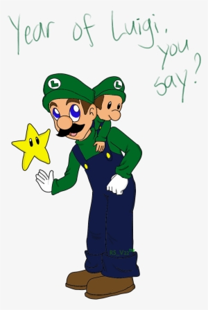 Luigi Fond D'écran Probably Containing A Jersey And - Luigi