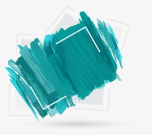 Abstract Background With Green Brush Detailed, Shape, - Portable Network Graphics