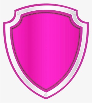 Paw Patrol Pink Shield