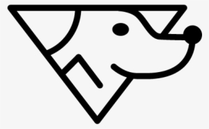 Dog Head Variant Outline Vector - Dog Outline Head