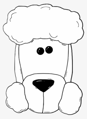 Dog Face Svg Clip Arts 438 X 596 Px