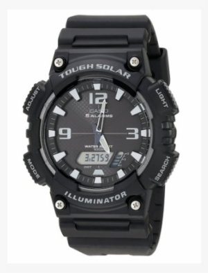 Casio Men's Aq S810w 1av Solar Sport Combination Watch - Solar Powered Watch