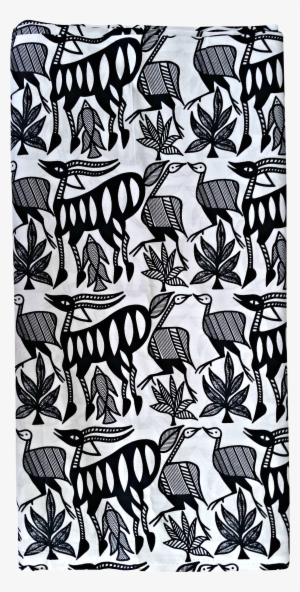 Popular Images - African Animal Cotton Print Shoulder Bag- Cross Body