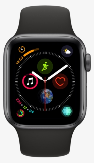 A Side View Of The Apple Watch Series 4 In Gold - Apple Watch Series 3