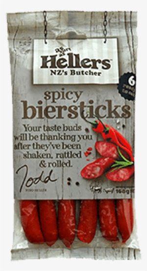 Hellers Spicy Biersticks - Heller's Biersticks