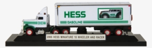 2006 Miniature Hess 18 Wheeler & Racer - Hess Truck