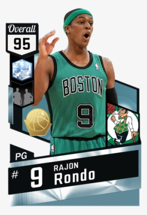 '12 Rajon Rondo Diamond Card - Nba 2k Gilbert Arenas