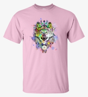 Watercolor Wolf Classic T-shirt