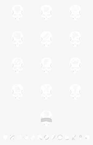 Below Are The Skull And Base Icons Created For Halo - Smile