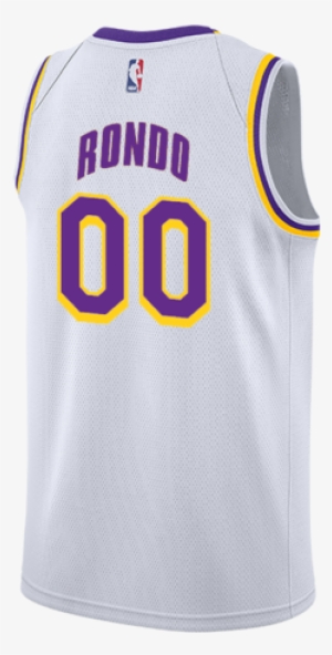 Los Angeles Lakers Rajon Rondo 2018-19 Association - Moe Wagner Lakers Jersey