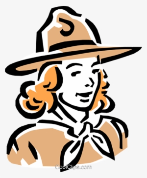 Girl Scout - Illustration