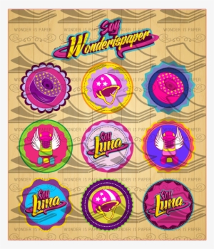 Hoy Amanecí Lista Para Vectorizar Y Esta Mañana He - Logotipo De Soy Luna Para Editar