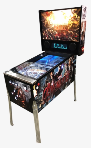 U Customize-4k Full Size Marvel Avengers V Pinball - Pinball