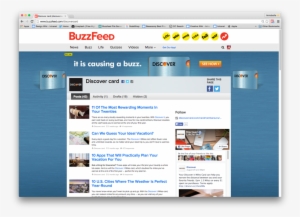 A Snapshot Of The Discover Brand Channel, Currently - Buzzfeed