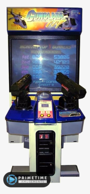 Gunblade Ny Video Arcade Game By Sega - Gunblade Ny