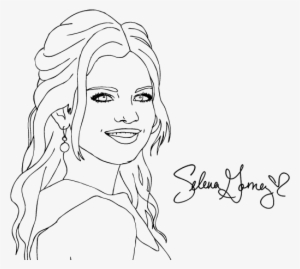Clip Black And White Stock Gomez At Getdrawings Com - Famous Singer Coloring Pages