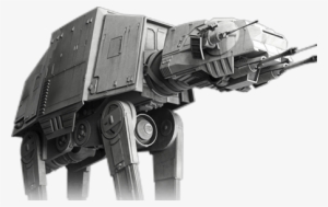 Military-stub - Star Wars At At Transparent