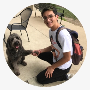 Juan Loves Selena And Singing Alone In His Room - Labradoodle