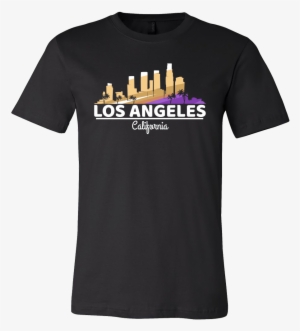 La Los Angeles City Skyline California U - Red Dead Redemption 2 T Shirt