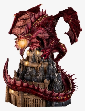 Dungeons And Dragons Statue Klauth Red Dragon Fire - Dungeons And Dragons Statue