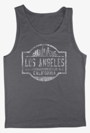 Los Angeles Skyline California Tank Top For Men - Top
