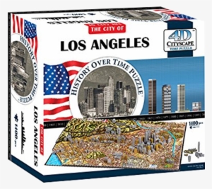4d City Scape Time Puzzle - 4d Cityscape Puzzle Los Angeles