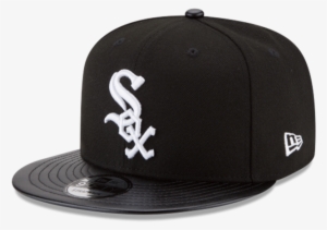 New Era 9fifty Chicago White Sox Sleek Strapback Black - Chicago White Sox Cap