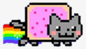 Nyan Cat Clipart Transparent Background - Cartoon - 640x480 PNG ...