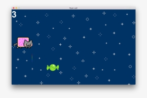 Nyan Cat Game - Small 25mm Nyan Cat – Pin Button Badge