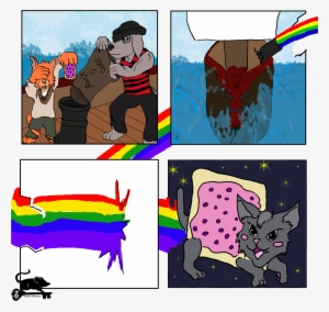 Nyan Cat Flare - Cartoon