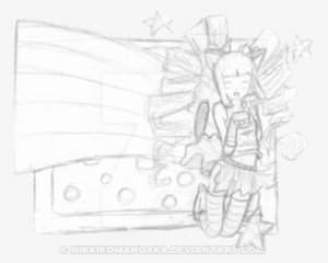 Vector Transparent Stock Nyan Cat Inspired Thumbnail - Drawing