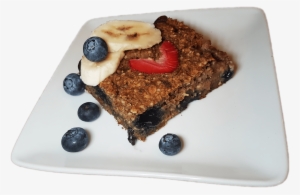 Banana Berry Baked Protein Oatmeal 2