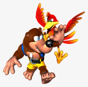 Banjokazooietooie3 - Banjo Kazooie Render Transparent