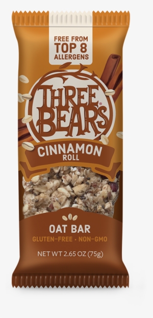 Sweet, Swirly Cinnamon Rolls Now Without The Sugar - Three Bears Cranberry Vanilla Oatmeal Cup