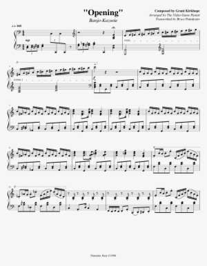 "opening" Sheet Music Composed By Composed By Grant - Music