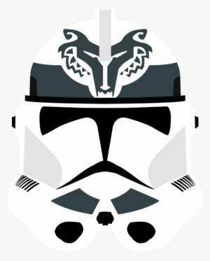 Wolfpack Phase Ii Clone Helmet By Pd Black Dragon On - Wolfpack Logo Star Wars