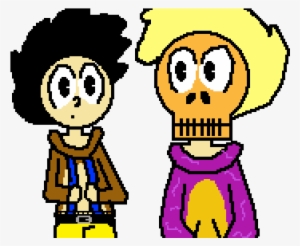 Me An Jj As Banjo-kazooie Characters - Cartoon