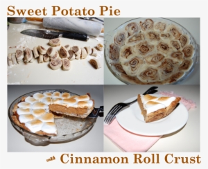 Sweet Potato Pie With Cinnamon Roll Crust - Crust