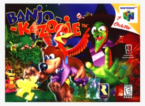 Banjo Kazooie ~ N64 Nintendo 64 Game Cartridge