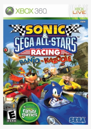 Sonic & Sega All Stars Racing With Banjo Kazooie [xbox - Sonic Sega All Stars Racing Pc
