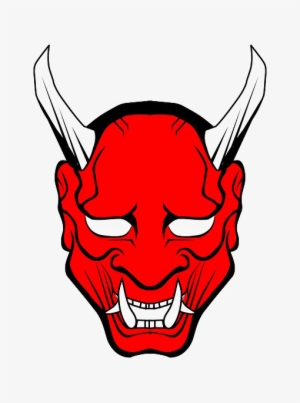 Devil Face Png Picture - Oni Mask Art