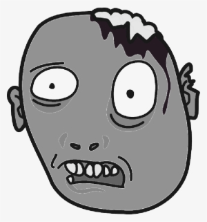 Mb Image/png - Cartoon Zombie Head Png