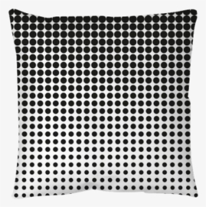 Black Dots On White Background - Vestidos Años 70 Rojos