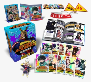 An All Might Keychain, Artbook, And Waaaay More Are - Boku No Hero Academia Season 3 Blu Ray