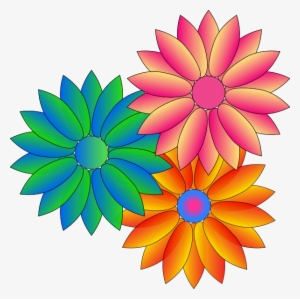 How To Set Use Coloured Daisies Svg Vector