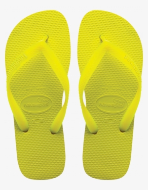 Havaianas Top Yellow Flip Flops Havaianas Top Yellow - Havaianas Top Neon Yellow Thongs