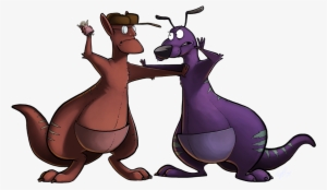The Transplant By Macroceli - Courage The Cowardly Dog Kangaroo Monster