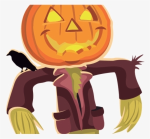 Scary Scarecrow Face Clip Art - All Saints Day Shirt