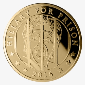 90% - Golden Trump Presidential Coin